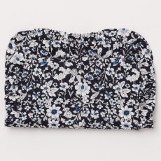 画像2: ネイビーフローラル・ジュエリー・ポーチ (2)
