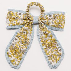 画像4: フローラル・リボン・シュシュセット1 (4)