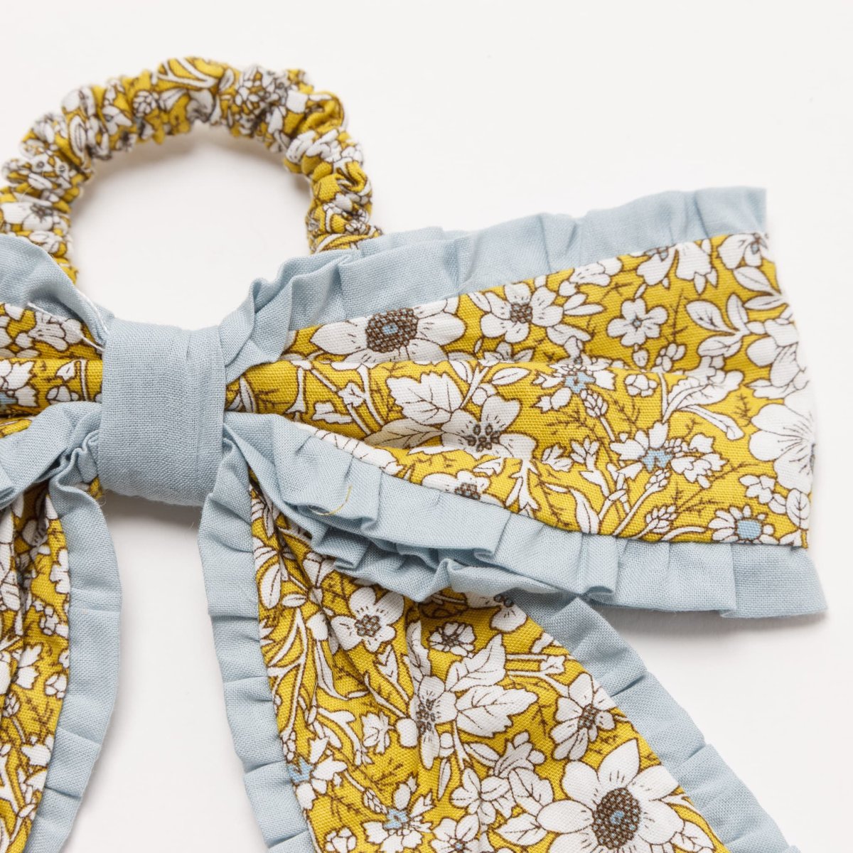 画像3: フローラル・リボン・シュシュセット1 (3)