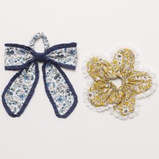 画像3: フローラル・リボン・シュシュセット2 (3)