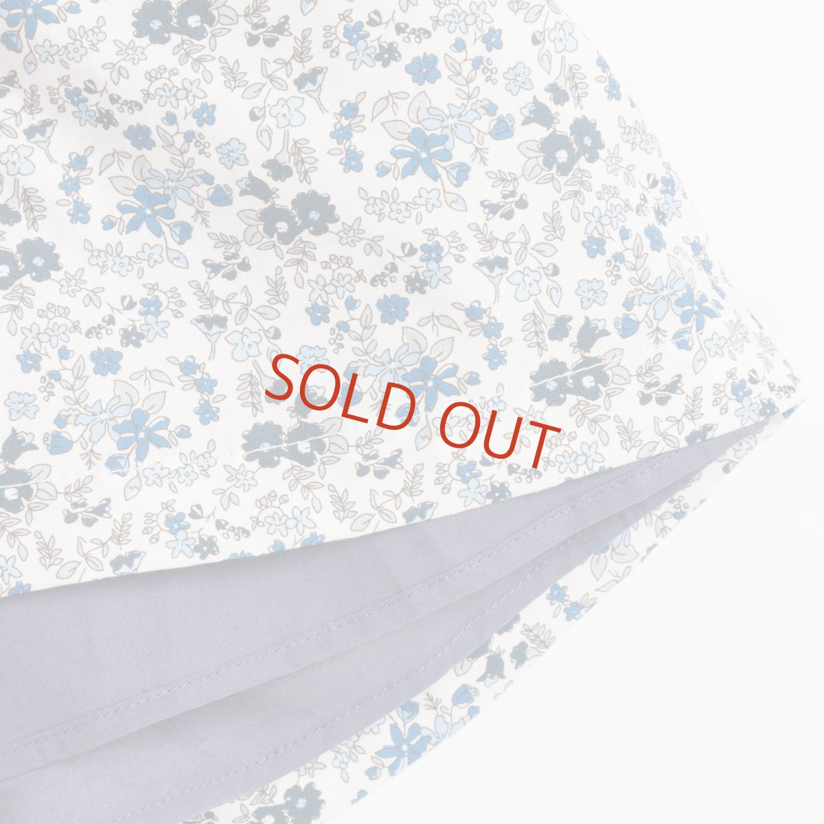 画像15: ブルーフローラルプリント・ハンドスモック・ドレス_1_2歳(身長 85-92cm) (15)