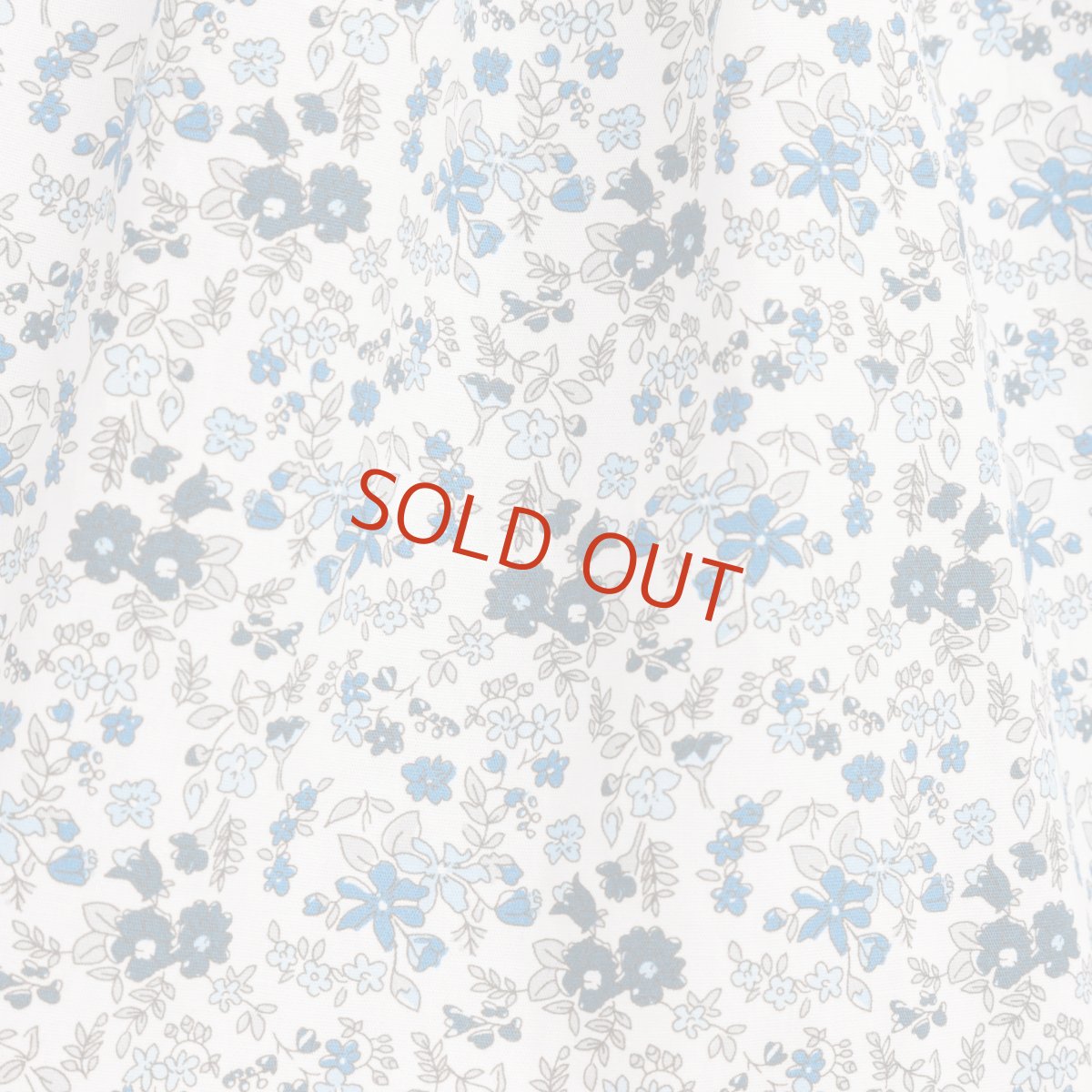 画像18: ブルーフローラルプリント・ハンドスモック・ドレス_1_2歳(身長 85-92cm) (18)