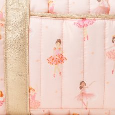 画像8: ブラッシュ・バレリーナ・プリントキルティング・ダッフルバッグ (8)