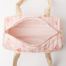 画像11: ブラッシュ・バレリーナ・プリントキルティング・ダッフルバッグ (11)