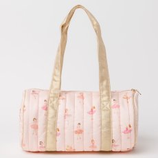 画像5: ブラッシュ・バレリーナ・プリントキルティング・ダッフルバッグ (5)