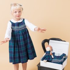 画像7: チェック柄・スモック・ドレス_6_12ヶ月(身長 80-85cm) (7)