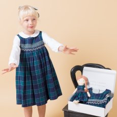 画像7: チェック柄・スモック・ドレス_1_2歳(身長 85-92cm) (7)