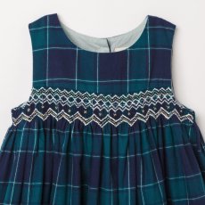 画像10: チェック柄・スモック・ドレス_3_4歳(身長 98-103cm) (10)