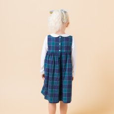画像3: チェック柄・スモック・ドレス_2_3歳(身長 92-98cm) (3)