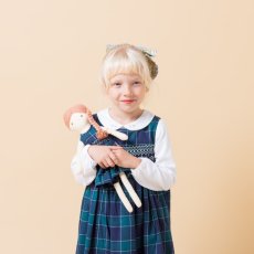 画像6: チェック柄・スモック・ドレス_6_12ヶ月(身長 80-85cm) (6)