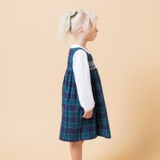 画像4: チェック柄・スモック・ドレス_2_3歳(身長 92-98cm) (4)