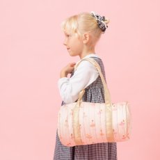 画像3: ブラッシュ・バレリーナ・プリントキルティング・ダッフルバッグ (3)