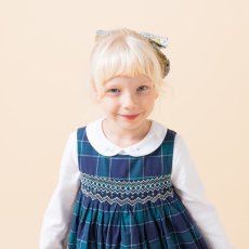 画像5: チェック柄・スモック・ドレス_2_3歳(身長 92-98cm) (5)