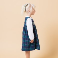 画像4: チェック柄・スモック・ドレス_4_5歳(身長 103-108cm) (4)