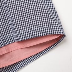 画像13: ダークブルー・ギンガムチェック・ハンドスモック・ドレス_5_6歳(身長 108-114cm) (13)