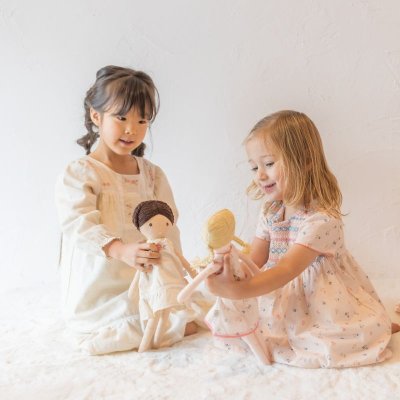 画像3: イエローフローラルプリント・ハンドスモック・ドレス_3_4歳(身長 98-103cm)