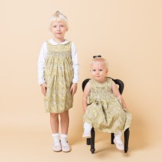 画像10: イエローフローラル・プリントハンドスモック・ドレス_6_12ヶ月(身長 80-85cm) (10)