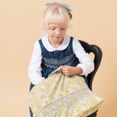 画像3: マスタード・フローラル・ハンドスモック・バッグ (3)