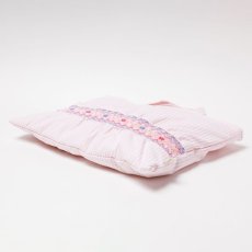 画像5: ピンクストライプ・ハンドスモック・バッグ (5)