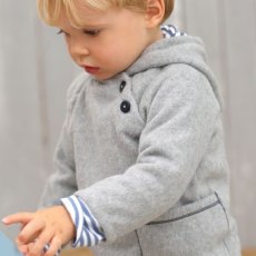 画像1: グレーパーカー_1-2歳用(身長 85-90cm) (1)