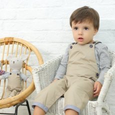 画像1: キャメルダンガリー_3〜4歳用(身長95-100cm) (1)