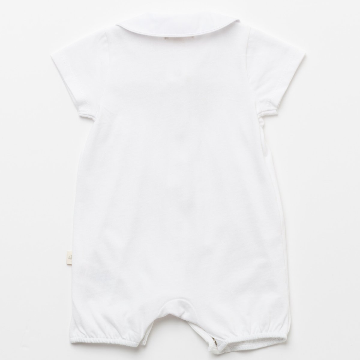 画像8: ハンドスモッキング・アムール・ホワイトジャージー（男の子用）_80cm (8)