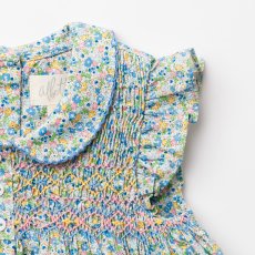 画像13: ノラフローラルプリント・ハンドスモッキング・ワンピース_1〜2歳(85-92cm) (13)