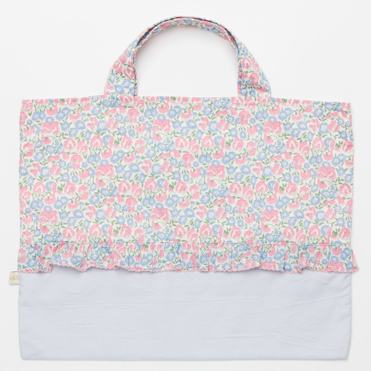 画像6: ブルーベルフローラル・ブック・バッグ (6)