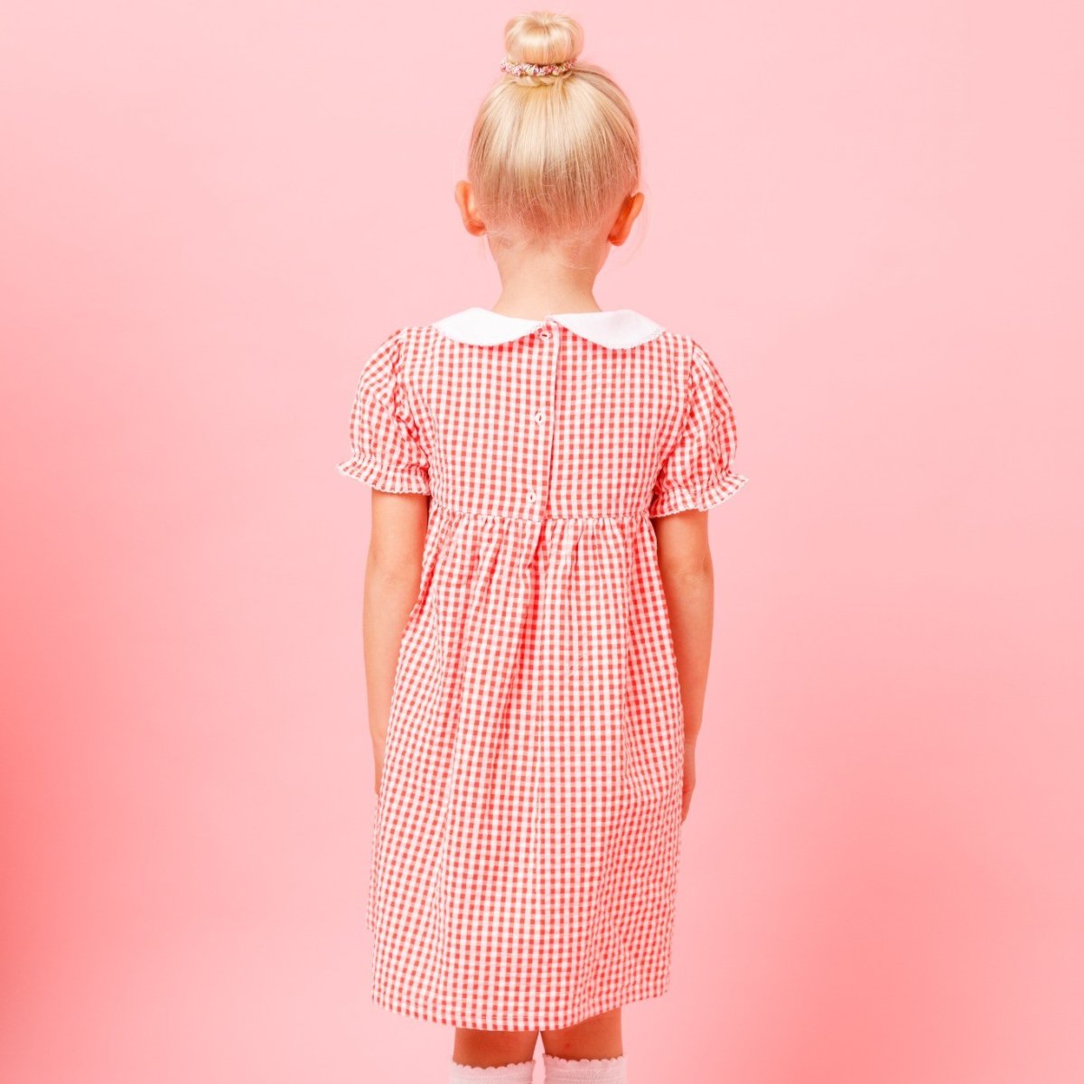 画像4: ストロベリー刺繍・ワンピース_6〜12ヶ月(80-85cm) (4)