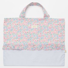 画像3: ブルーベルフローラル・ブック・バッグ (3)