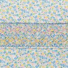 画像3: ノラプリント・ハンドスモッキングバッグ (3)