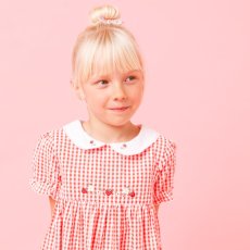 画像2: ストロベリー刺繍・ワンピース_6〜12ヶ月(80-85cm) (2)