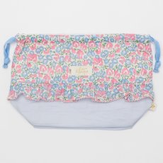 画像1: ブルーベルフローラル・ランチバッグ (1)
