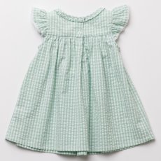 画像8: アップルギンガム・ハンドスモッキングワンピース_5_6歳用(身長 108-114cm) (8)