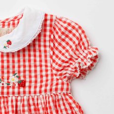 画像9: ストロベリー刺繍・ワンピース_6〜12ヶ月(80-85cm) (9)