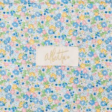 画像2: ノラプリント・ハンドスモッキングバッグ (2)