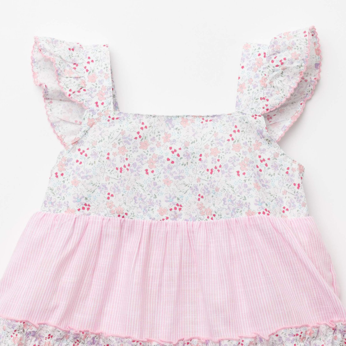 画像11: ブルーベルフローラル・ティアードワンピース_1〜2歳(85-92cm) (11)