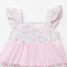 画像11: ブルーベルフローラル・ティアードワンピース_1〜2歳(85-92cm) (11)