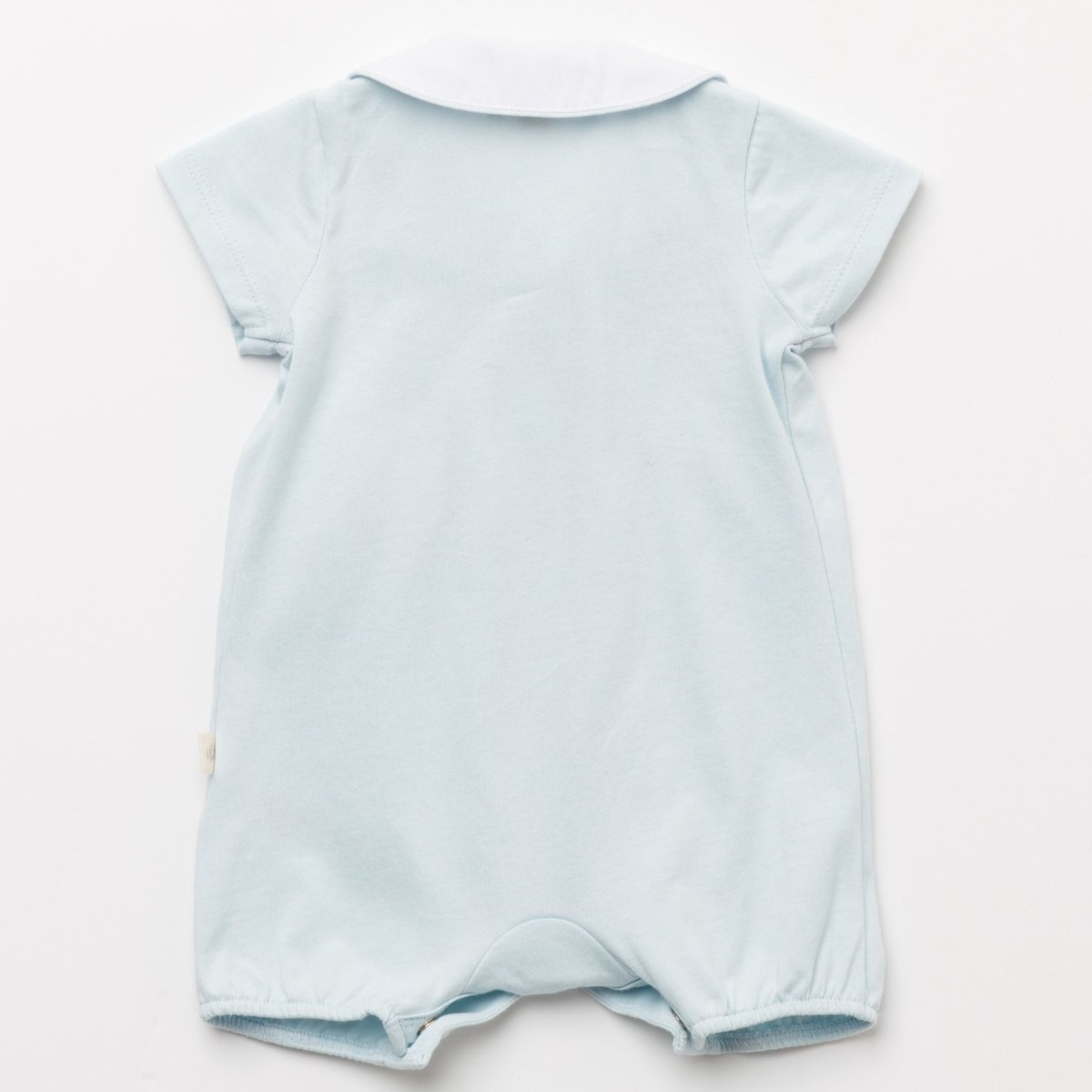 画像5: ハンドスモッキング・アムール・ブルージャージー(男の子用)_80cm (5)