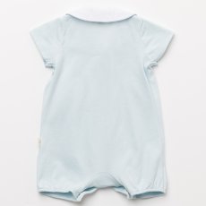 画像5: ハンドスモッキング・アムール・ブルージャージー(男の子用)_80cm (5)