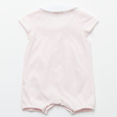 画像8: ハンドスモッキング・アムール・ピンクジャージー(男の子用)_80cm (8)