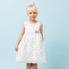 画像1: ウィローフラワープリント・ワンピース_2_3歳用(身長 92-98cm) (1)