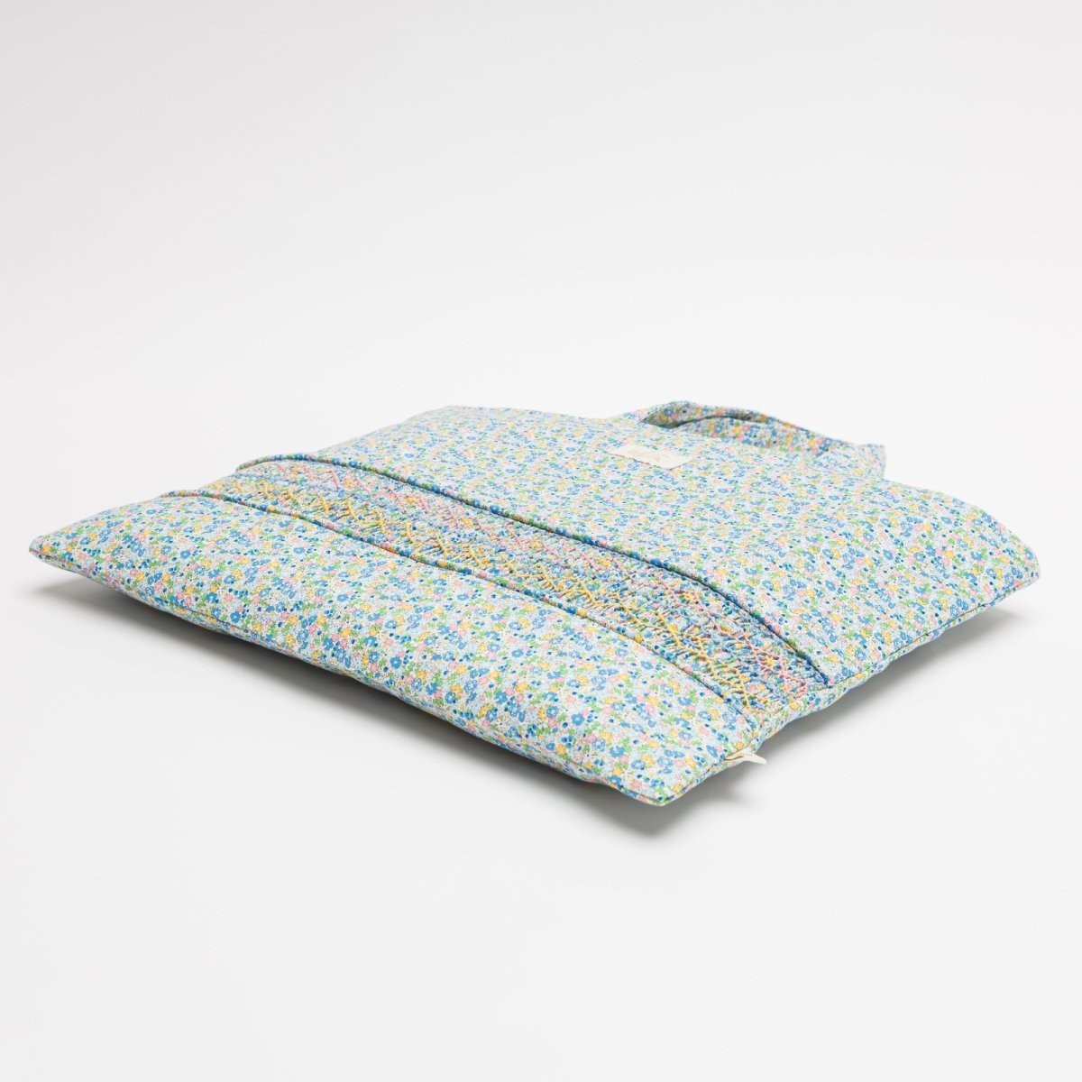 画像5: ノラプリント・ハンドスモッキングバッグ (5)