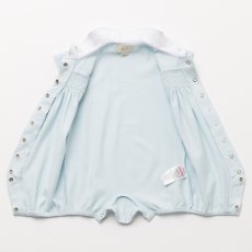 画像10: ハンドスモッキング・アムール・ブルージャージー(男の子用)_80cm (10)