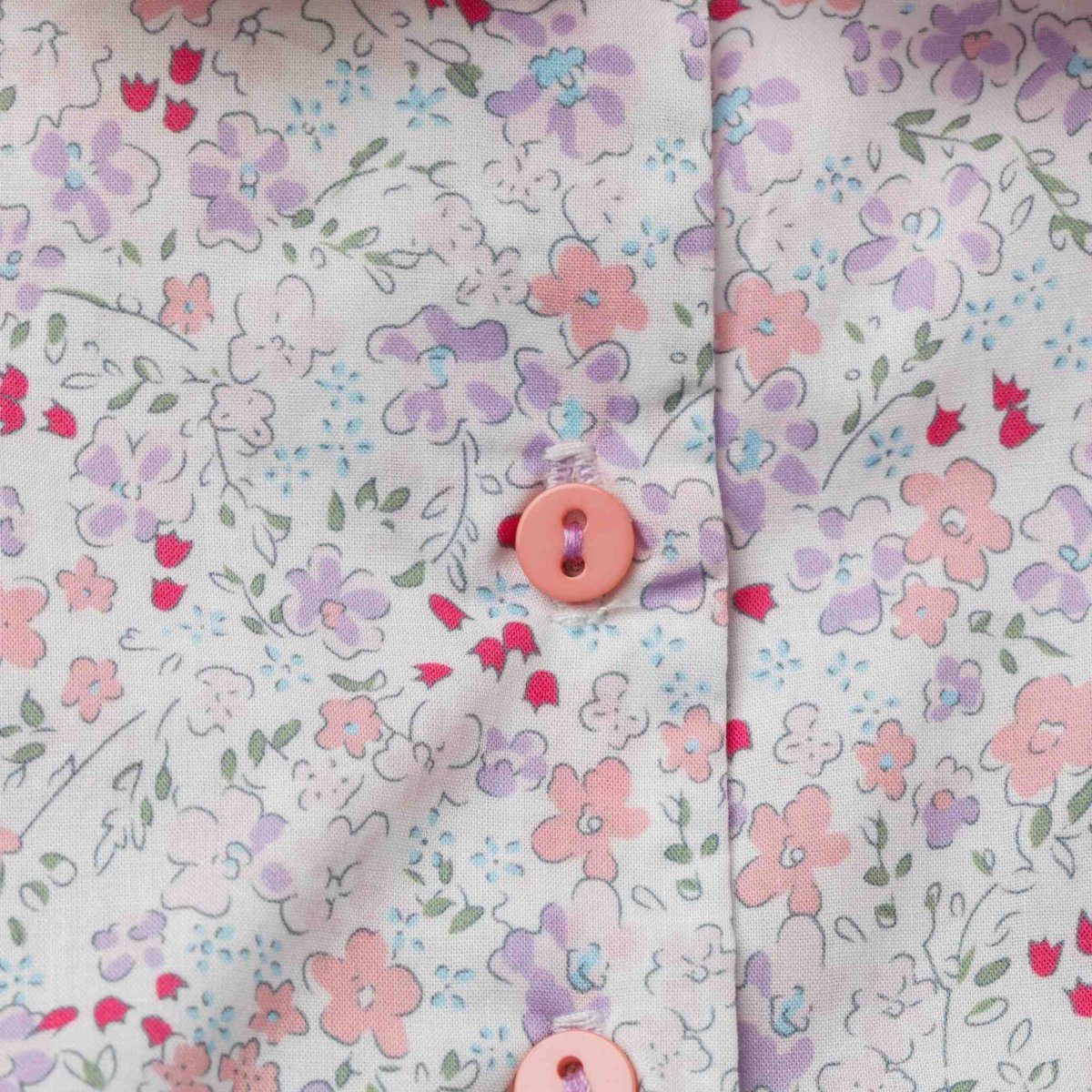 画像15: ワイルドフラワープリント・ハンドスモッキング・ワンピース_6〜12ヶ月(80-85cm) (15)