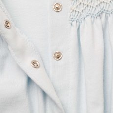 画像9: ハンドスモッキング・アムール・ブルージャージー（女の子用)_80cm (9)