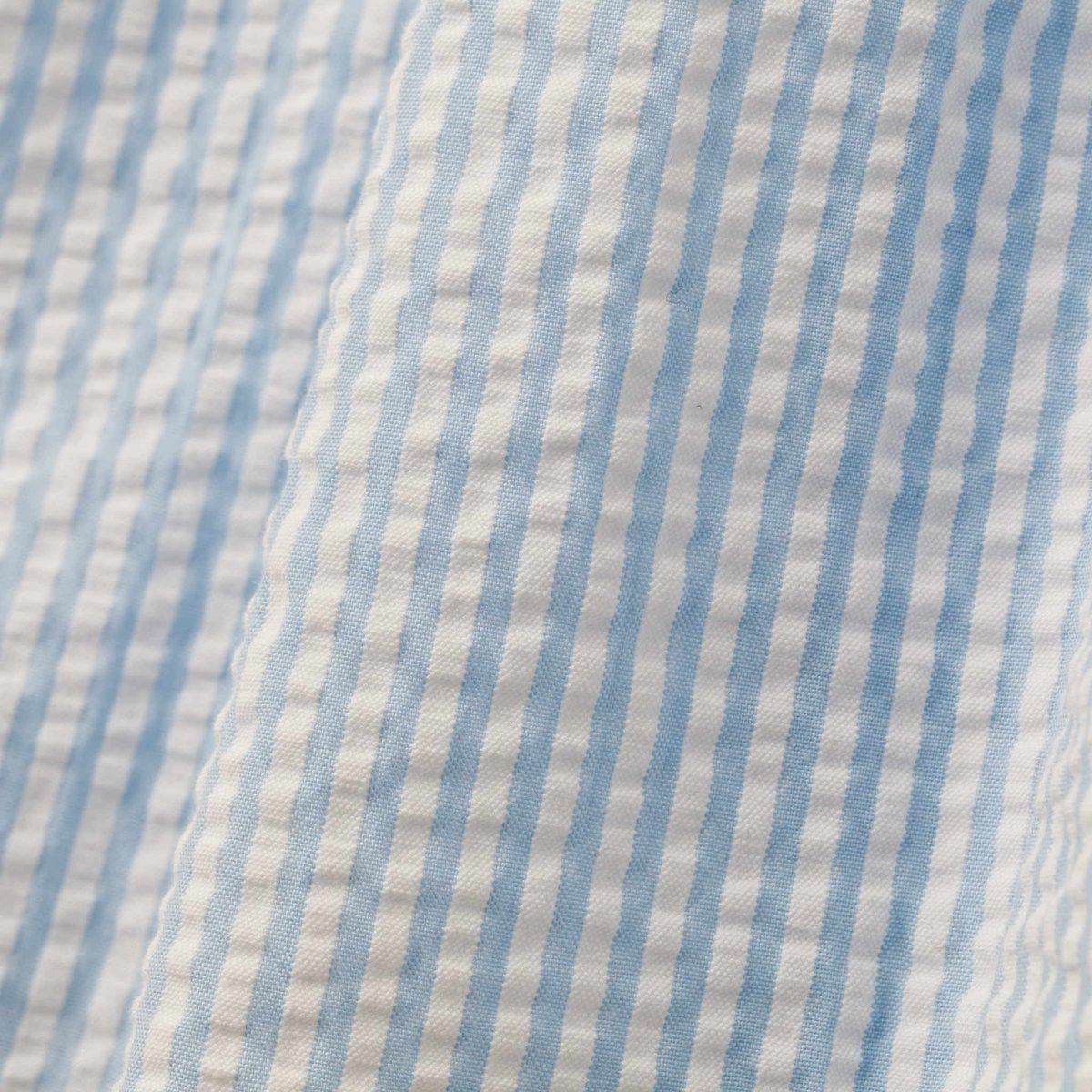 画像17: チェリー刺繍・ブルーシアサッカー・ハンドスモッキング・ワンピース_1〜2歳(85-92cm) (17)