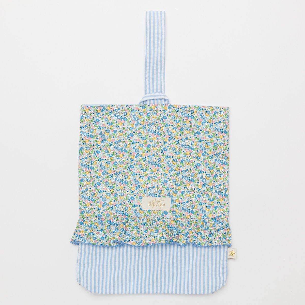 画像1: ノラフローラル・シューズバッグ (1)