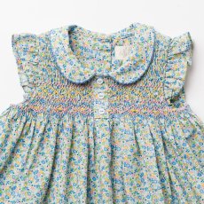 画像12: ノラフローラルプリント・ハンドスモッキング・ワンピース_1〜2歳(85-92cm) (12)
