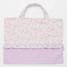 画像2: ライラックギンガム・ブック・バッグ (2)